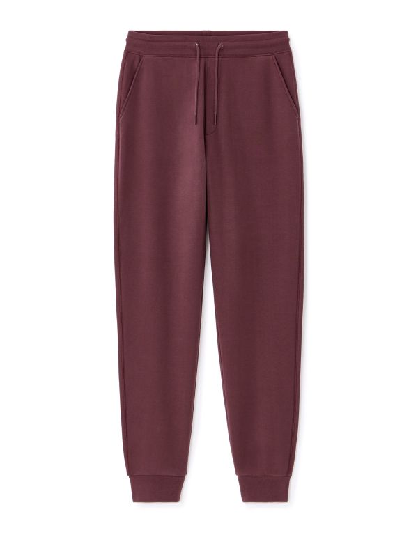 Pantalon de jogging regular - raisin