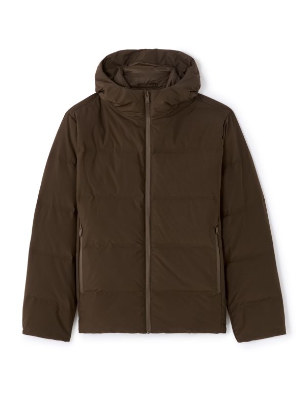 O.03 Doudoune Downwarm 90% duvet 10% plume sans couture - marron