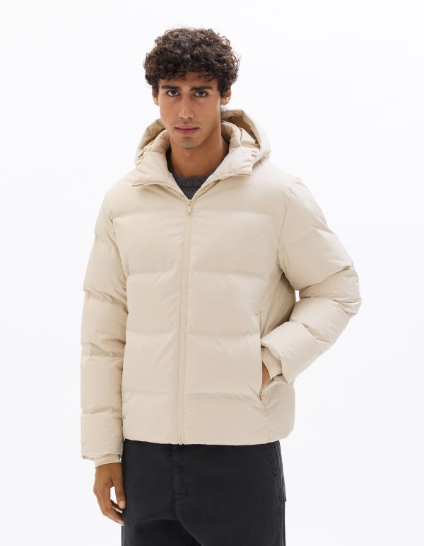 O.03 Doudoune Downwarm 90% duvet 10% plume sans couture - beige