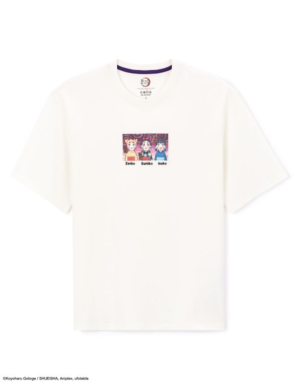 Demon Slayer - T-shirt blanc