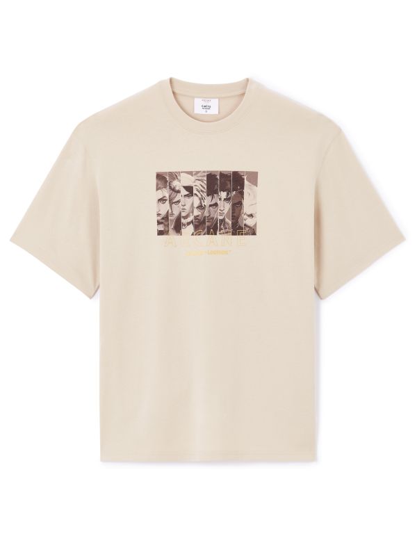 Arcane - T-shirt beige clair