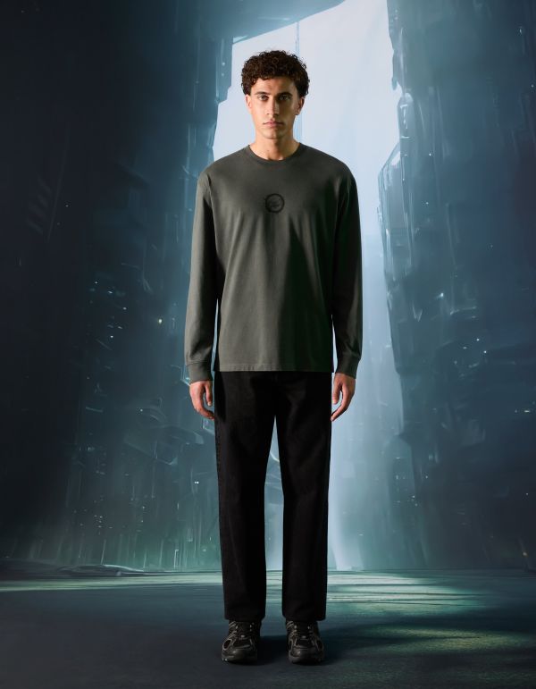 Arcane - T-shirt gris foncé