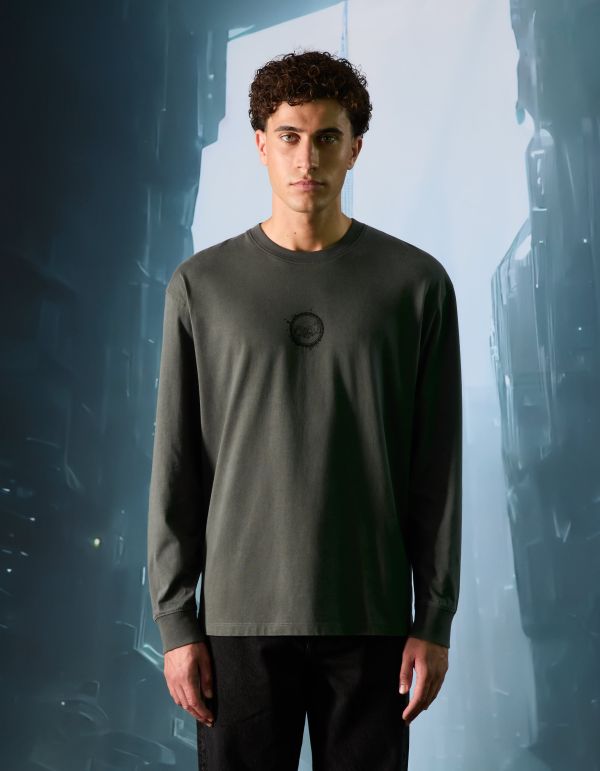 Arcane - T-shirt gris foncé