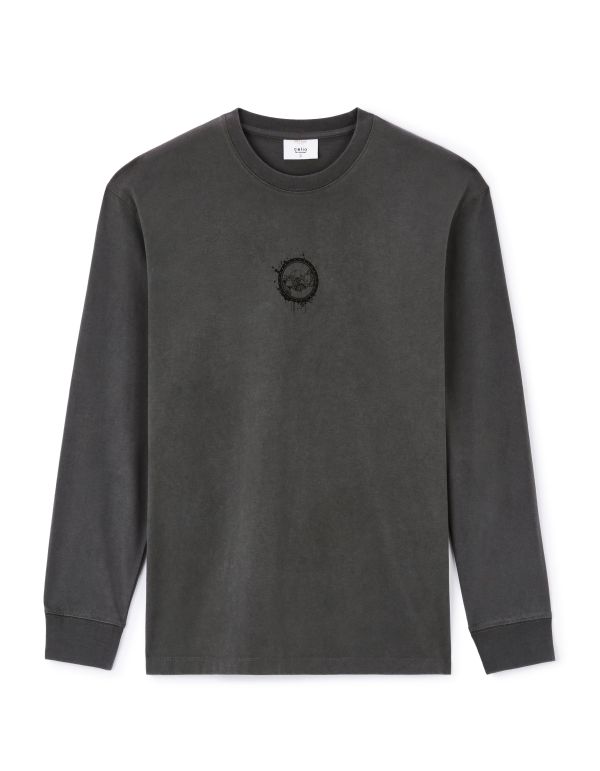 Arcane - T-shirt gris foncé