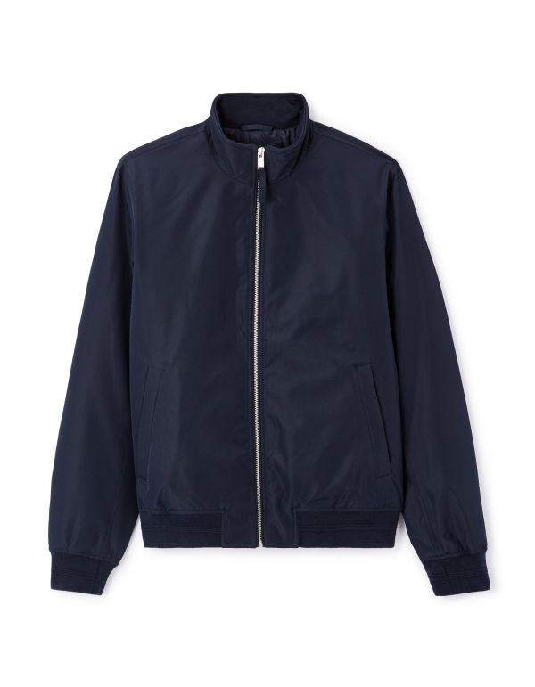 Blouson col montant - marine
