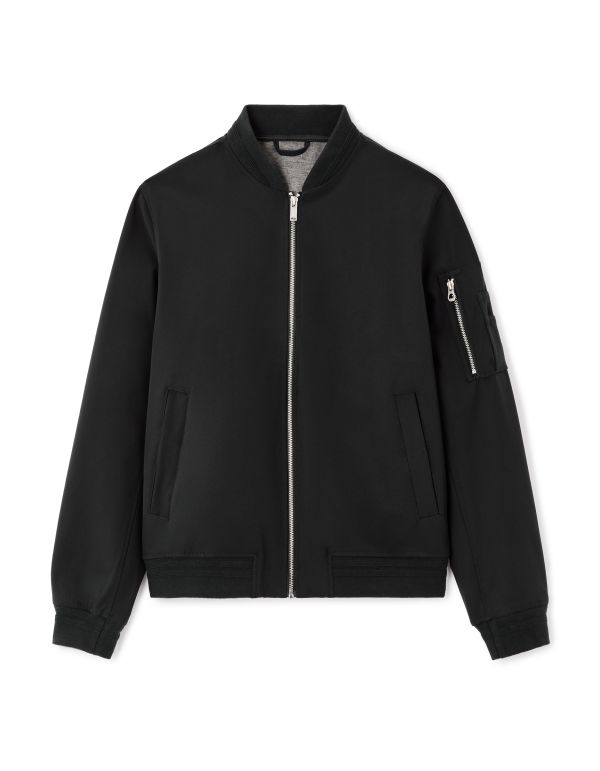 Blouson bomber - noir