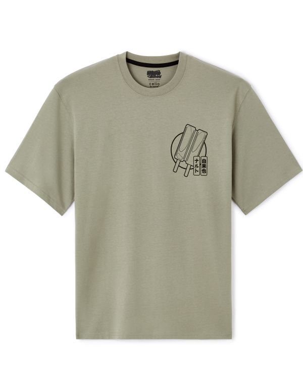 Naruto Shippûden - T-shirt kaki