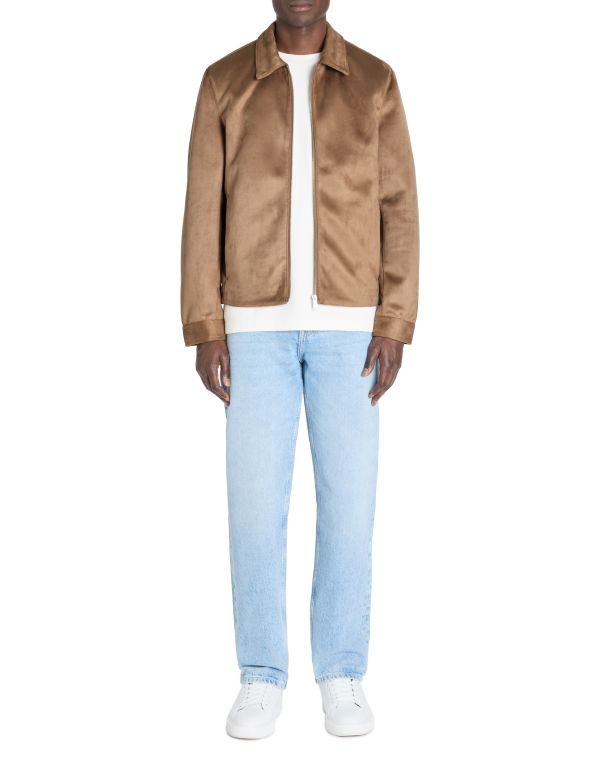 Veste col chemise - taupe