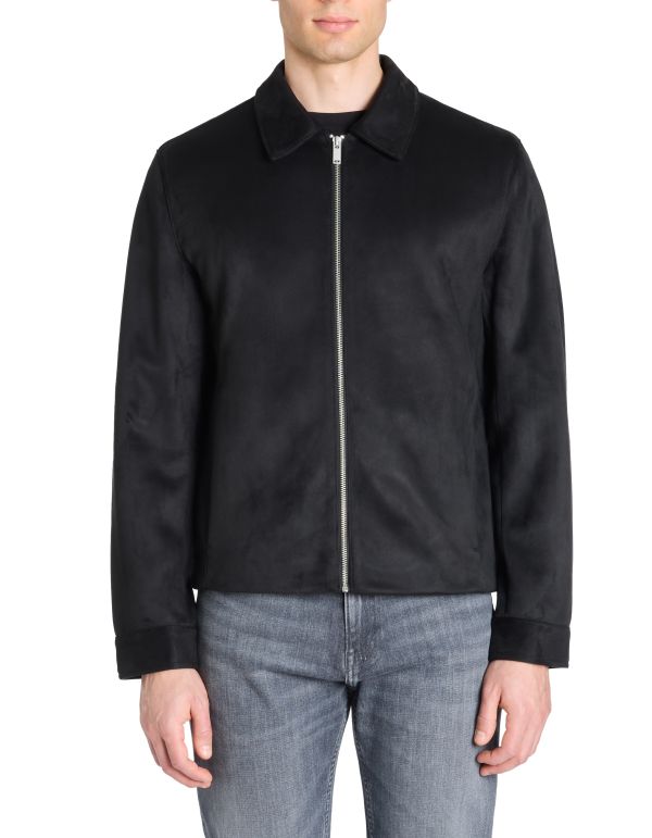 Veste col chemise - noir