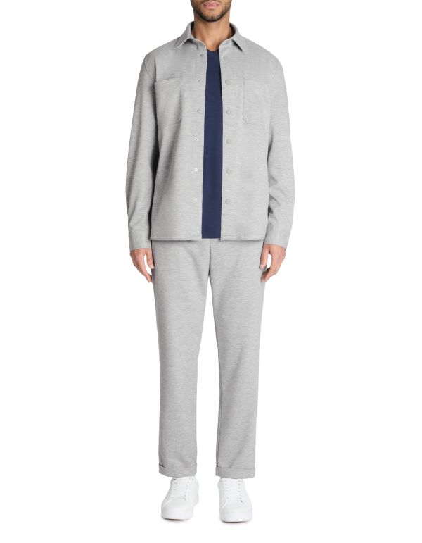 Pantalon slim stretch - gris