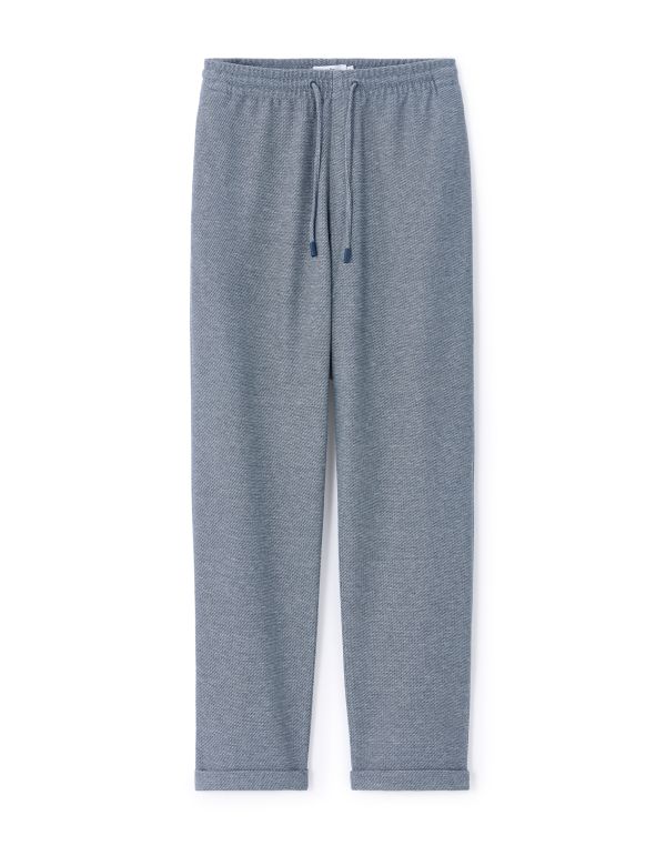 Pantalon 24H slim stretch - bleu moyen