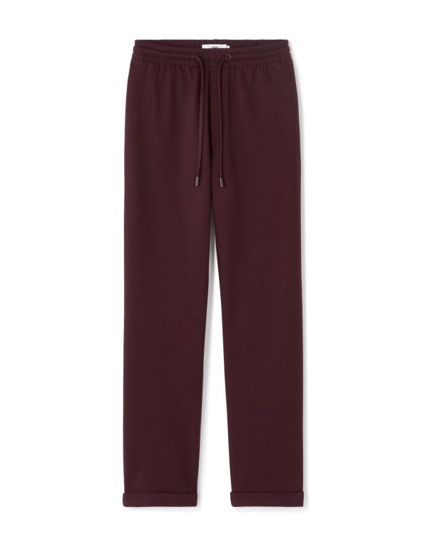 Pantalon 24H slim stretch - bordeaux foncé