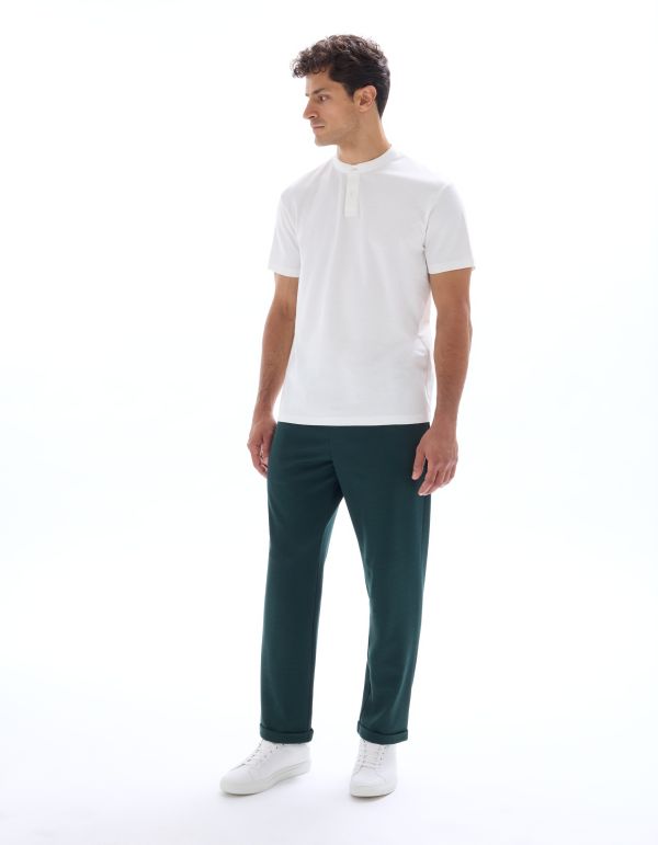 Pantalon 24H slim stretch - vert foncé