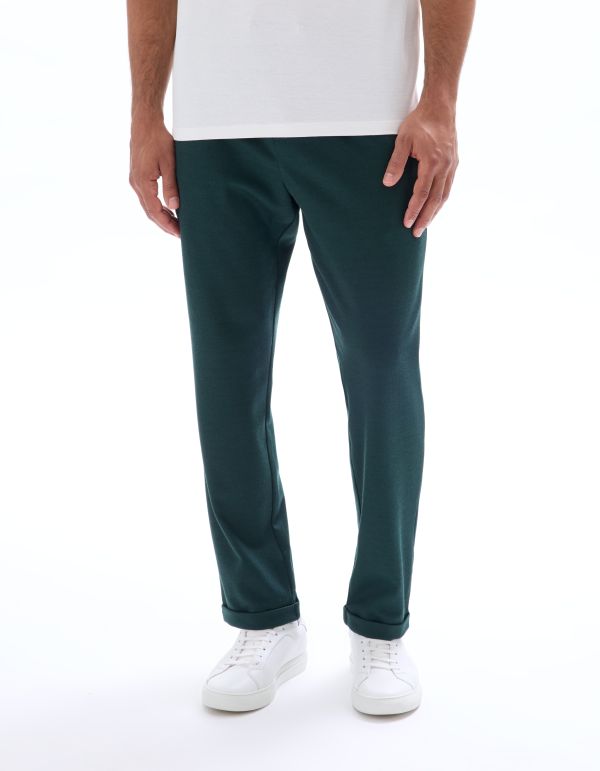 Pantalon 24H slim stretch - vert foncé