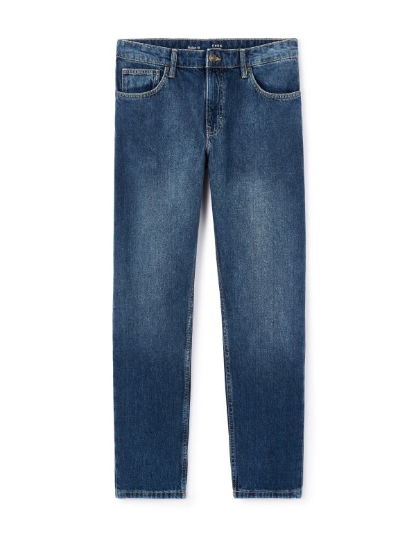 Jean relaxed 100% coton c85 - denim
