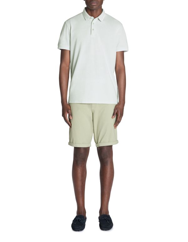 Polo regular coton mélangé - vert