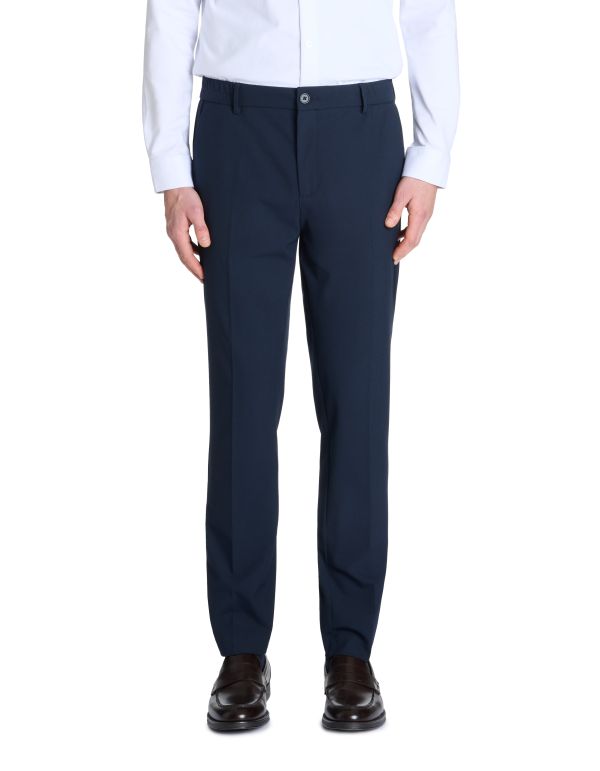 Chino straight stretch - marine
