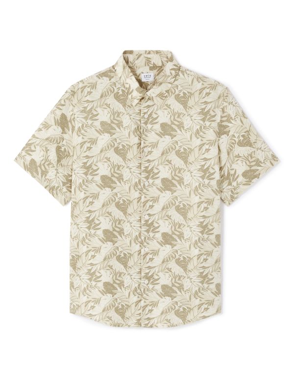 Chemisette regular 100% coton - beige