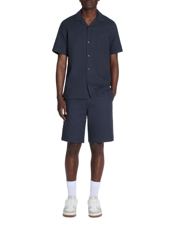 Chemisette regular 100% coton - marine