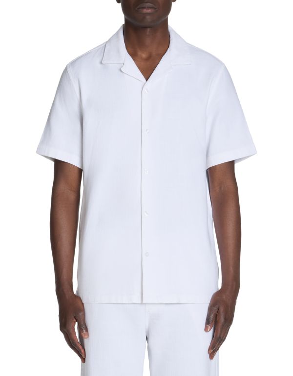 Chemisette regular 100% coton - beige