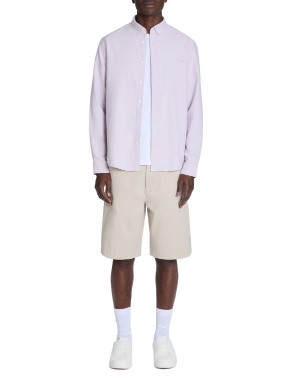 Bermuda 100% coton stretch - beige