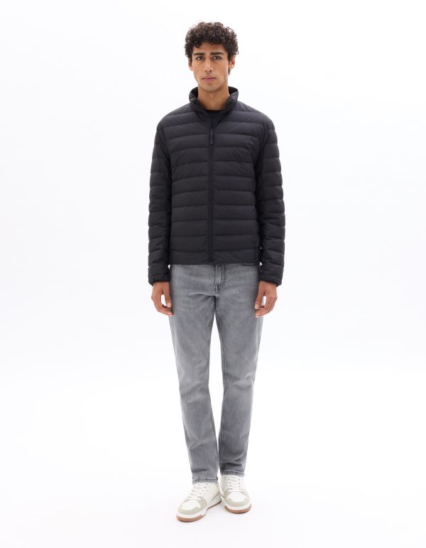 Doudoune Downwarm light manches longues col montant 90% duvet 10% plume - noir