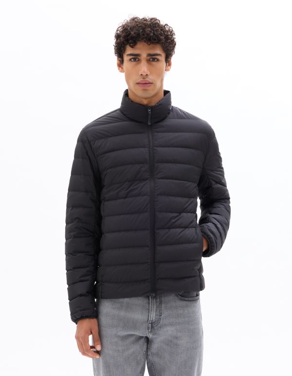 Doudoune Downwarm light manches longues col montant 90% duvet 10% plume - noir