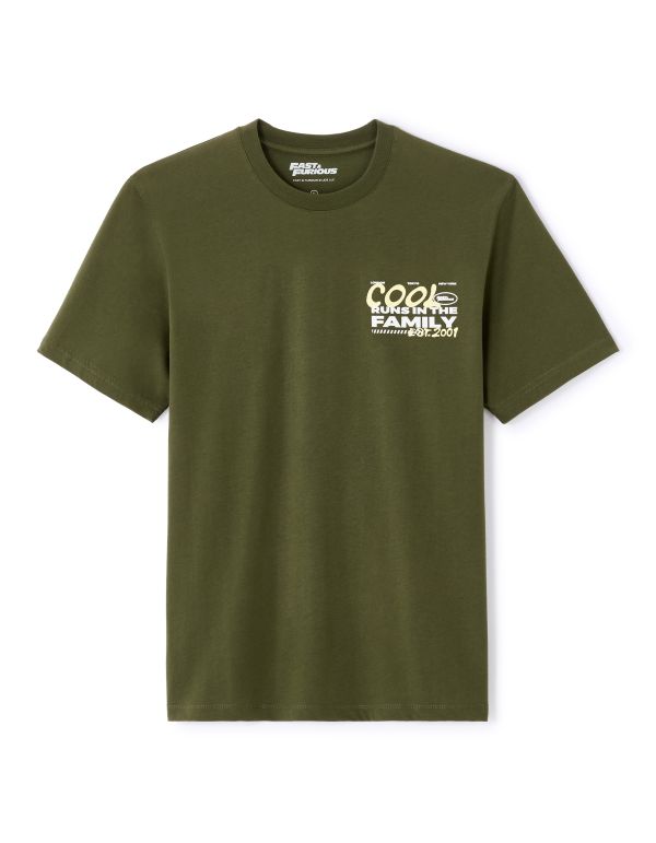 Fast & Furious - T-Shirt kaki