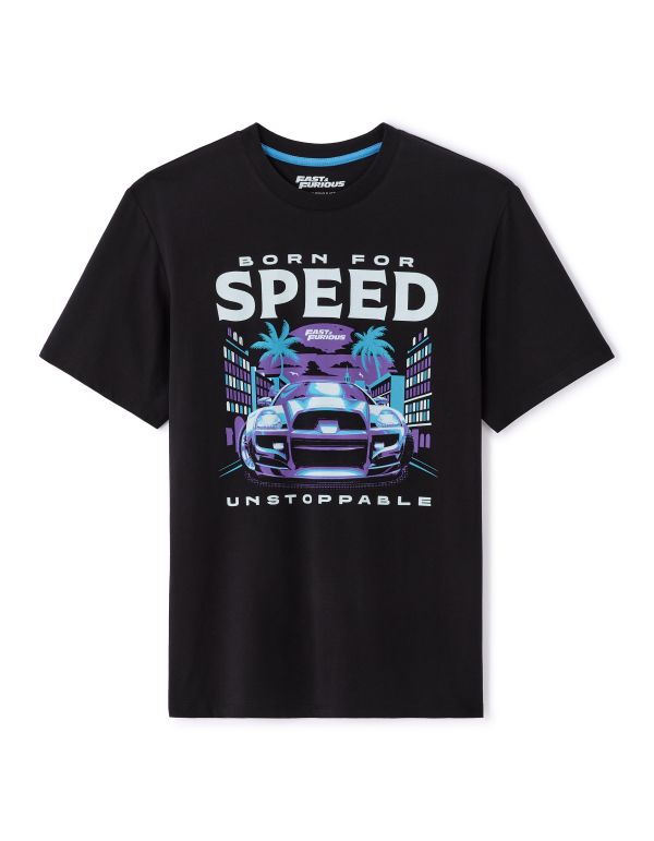 Fast & Furious - T-shirt noir