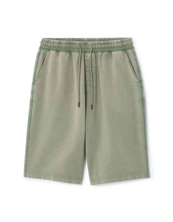 Bermuda 100% coton - kaki