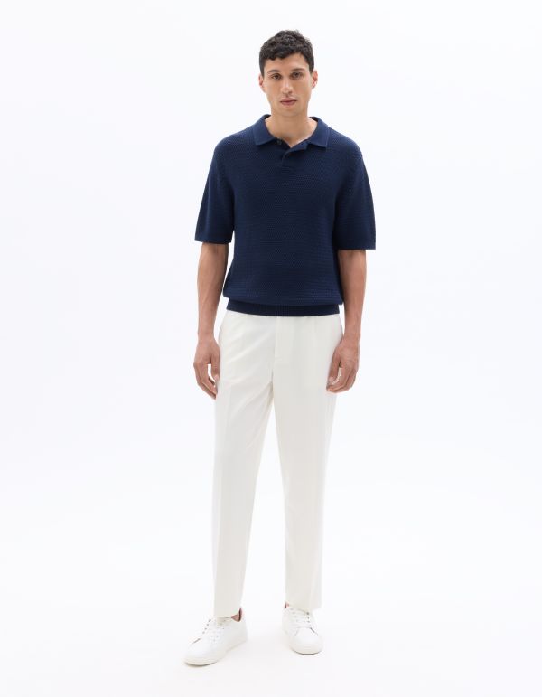 Pantalon 24H loose stretch - écru