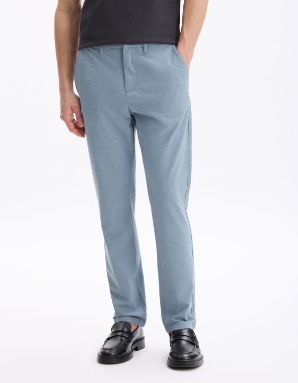 Pantalon slim stretch - bleu clair