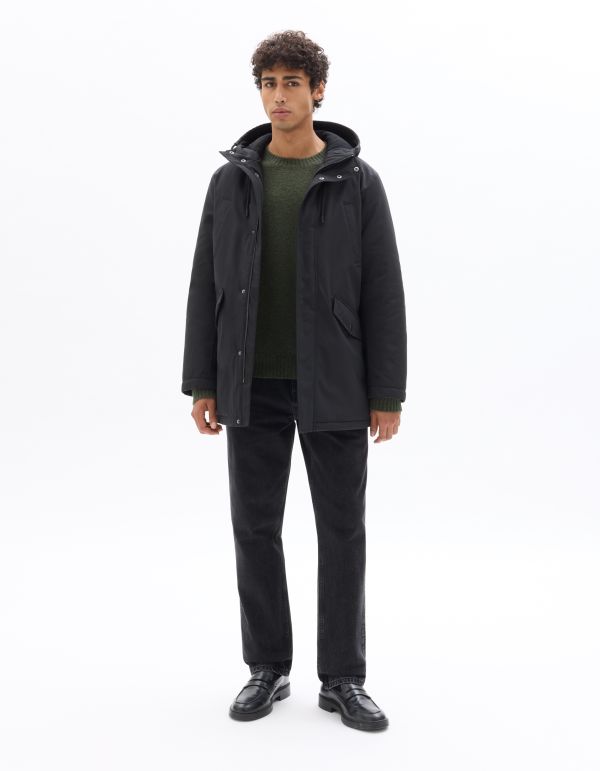 Parka Drycore à capuche déperlante- noir