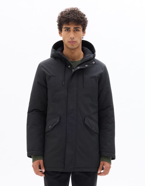 Parka Drycore à capuche déperlante- noir