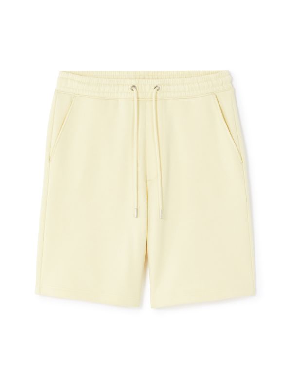 Bermuda 100% coton - jaune