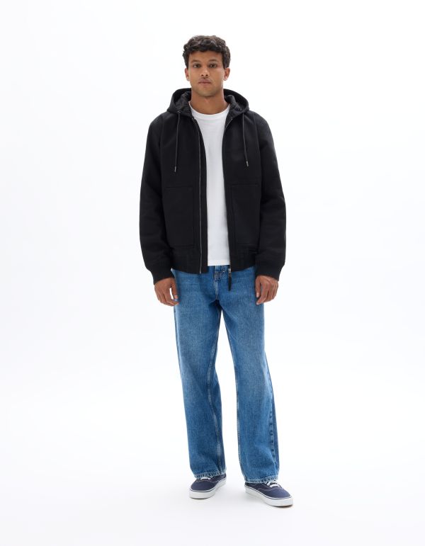 Blouson à capuche - Noir