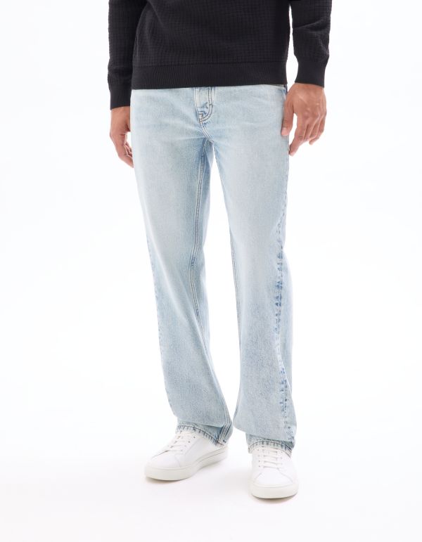 Jean flare coton TENCEL™ Lyocell - bleached