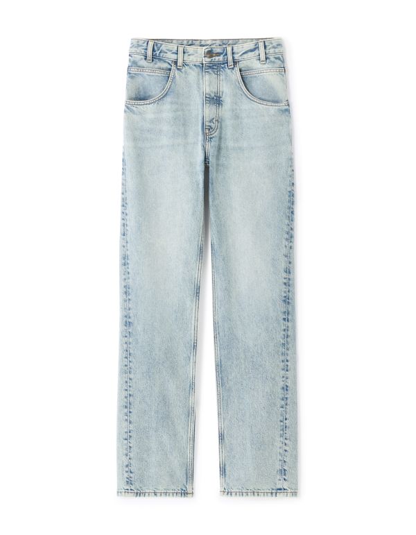 Jean flare coton TENCEL™ Lyocell - bleached