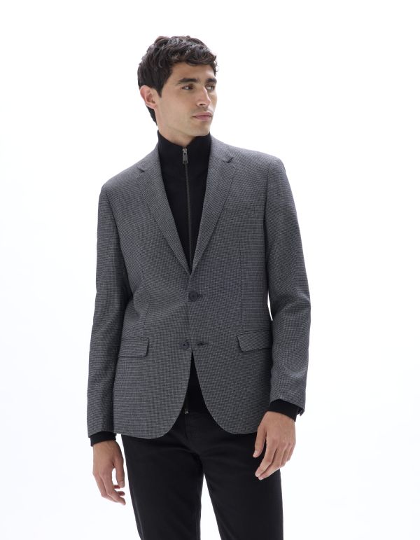Blazer slim Stretch - noir