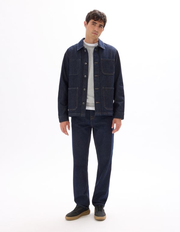 Jean loose 100% coton - brut