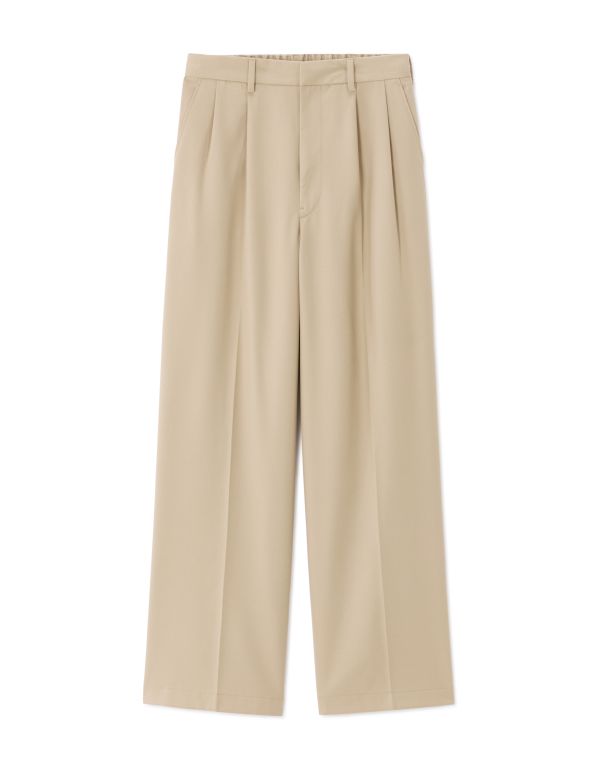 Pantalon 24H baggy loose - beige clair