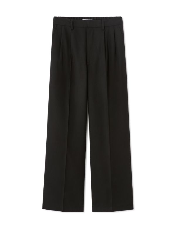 Pantalon 24H baggy loose - noir