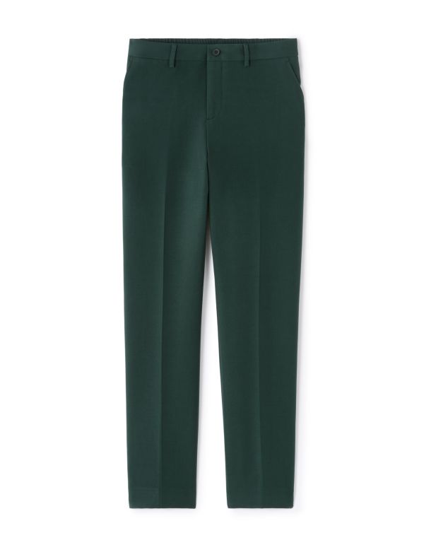 Pantalon 24H straight stretch - vert foncé
