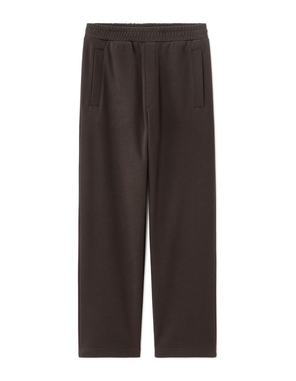 Pantalon de jogging oversize - marron foncé