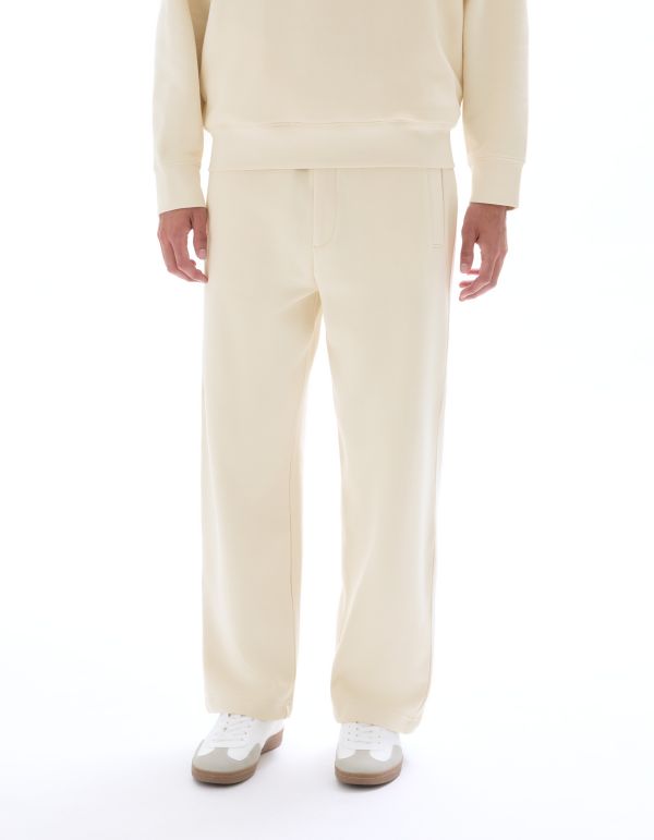 Pantalon de jogging oversize - beige