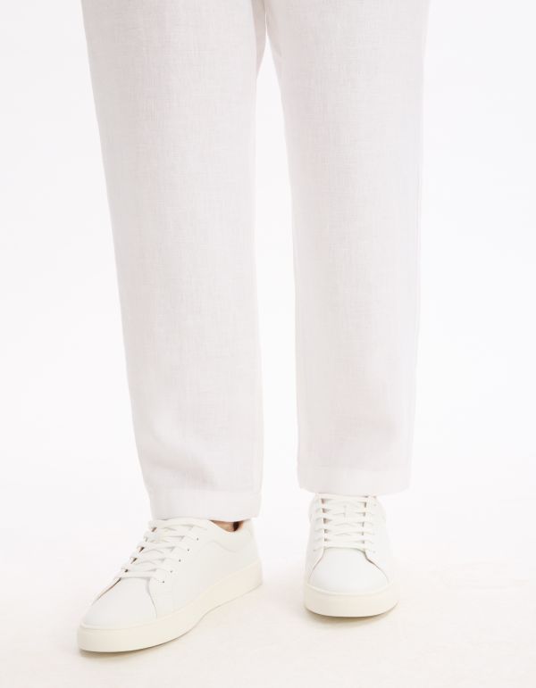 Baskets basses - blanche