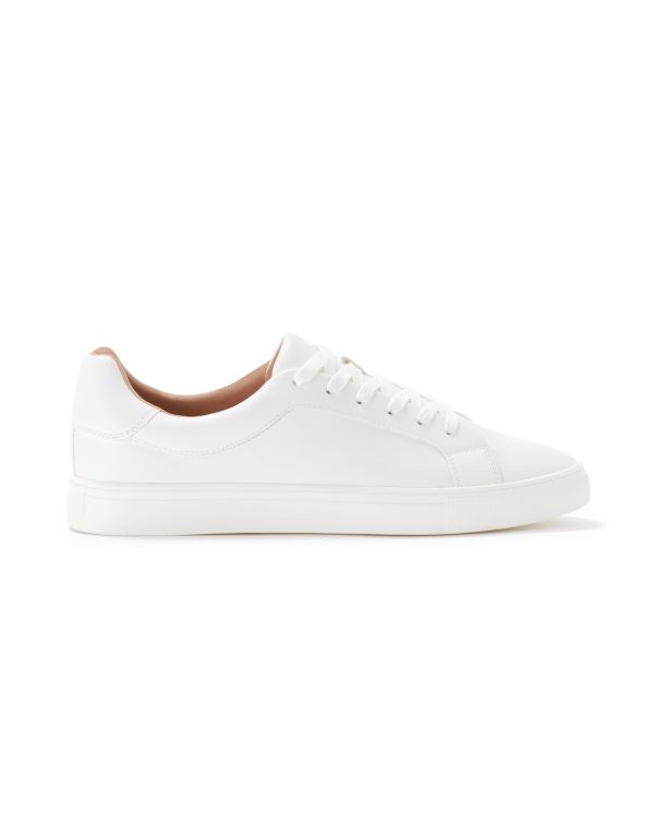 Baskets basses - blanche