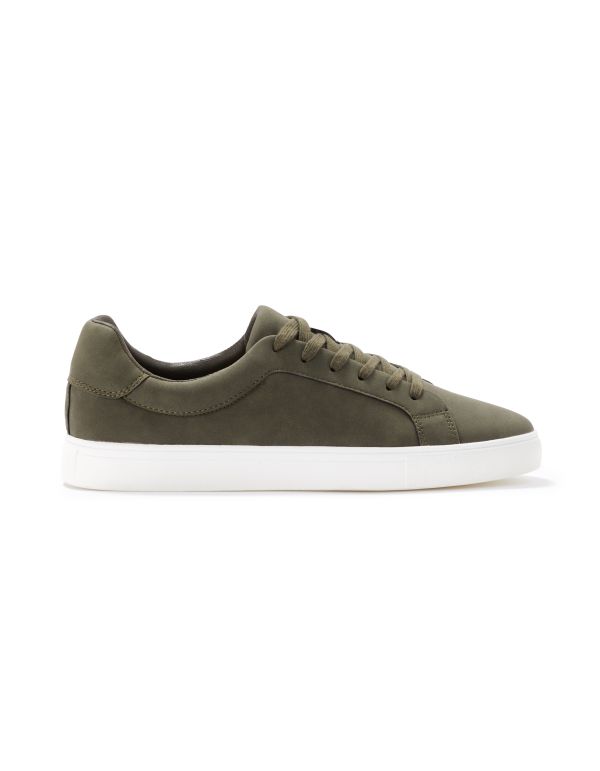 Baskets basses - kaki