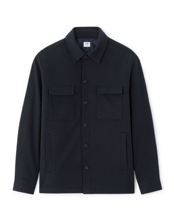 Surchemise intérieur matelassée - marine