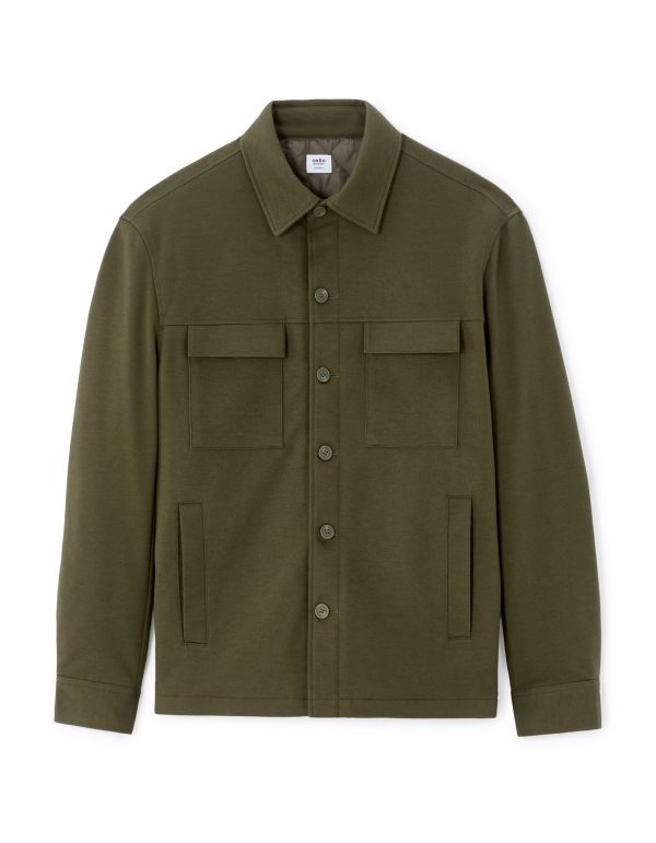Surchemise intérieur matelassée - kaki